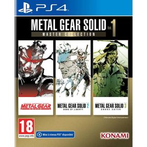 JEU PS4 Metal Gear Solid Master Collection Vol. 1 - Jeu PS