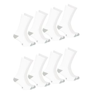 Lot De 2 Paires De Chaussettes De Sport PRINCE Quarter Team - Homme - Blanc/Gris/Vert