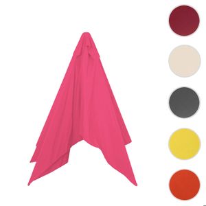 Toile De Rechange Pour Parasol Demi-rond 270 Cm | 5 Baleines, Tissu Polyester Imperméable | Plusieurs Couleurs Disponibles