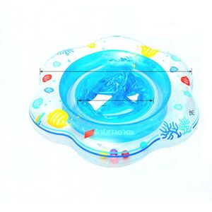BOUÉE - BRASSARD Bleu - Nouveau bébé natation anneau gonflable enfants anneau avec coussin flottant anneau'eau bébé siège gonf