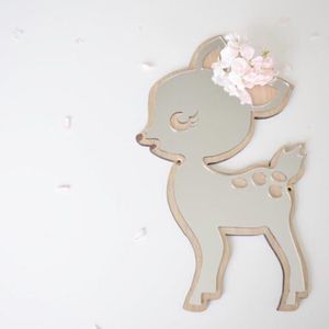 Acrylique Animal Nouveauté lapin Miroir Acrylique Perspex cadeau résistant aux chocs
