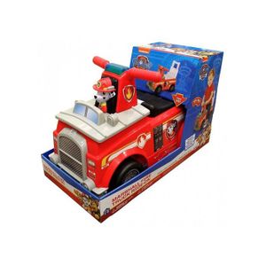 Porteur camion de pompiers en bois - Made in Bébé