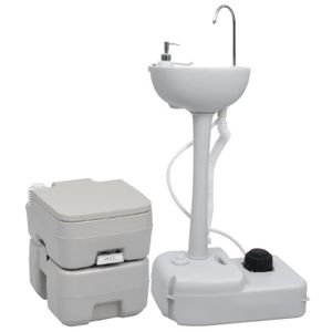 WC - TOILETTES Drfeify Ensemble de toilette et support de lavage des mains de camping AB3154907 XA288