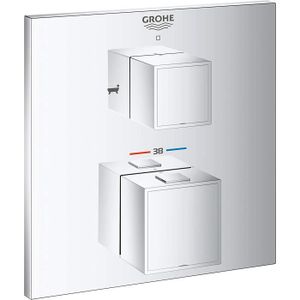 ROBINETTERIE SDB GROHE Grohtherm Cube Mitigeur Thermostatique 2 sor