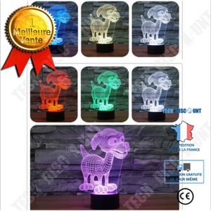 LAMPE A POSER TD® QAZEDC Veilleuse 3D Yoshi Mario 3D LED Lampe U