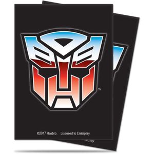 CARTE A COLLECTIONNER  Ultra Pro Card Sleeves x65 Transformers: Autobot 