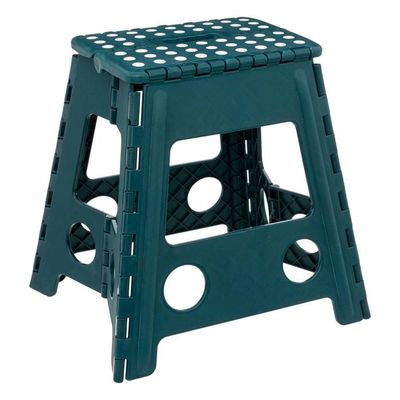 Marchepied Plastique Pliable Homéa 31x22x27 Cm - Charge 150 Kg Anthracite