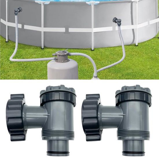Lot De 4 Embouts De Pied P61802 Pour Piscines Hors Sol Rondes