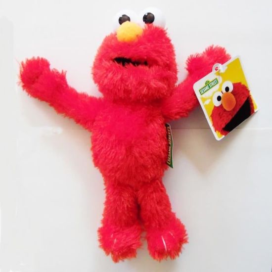Peluche Vintage PLAYSKOL Ernest – 1, Rue Sésame – Bon état