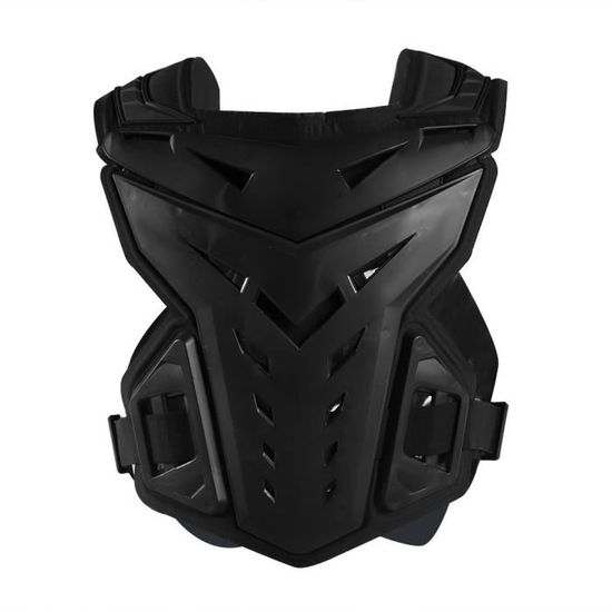 Veste de protection de moto coque en plastique PE + mousse d'amortisseur  noir - Cdiscount Auto