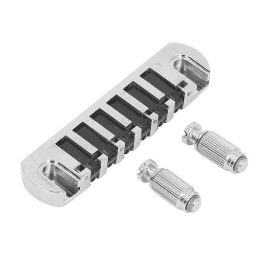 Chevalet de guitare, selle filetée à 6 cordes, accessoires de