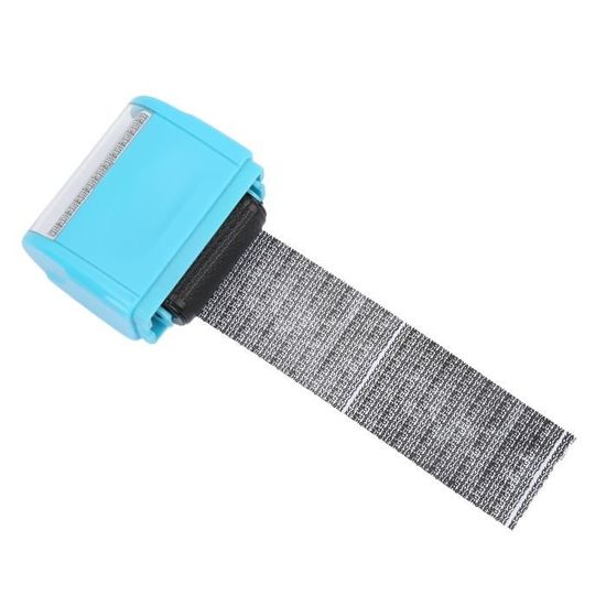 Tampon Rouleau Confidentiel OTTYMO - 2 Pièces - Largeur 2,6 Cm - Protection Contre Vol Identité - Bleu Et Vert