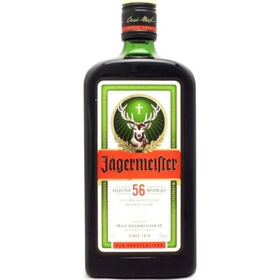 Jägermeister 70cl Coffret 4 verres shooters - La cave Cdiscount