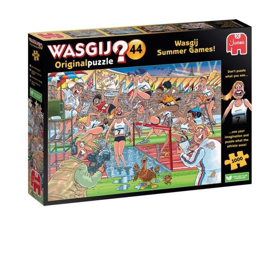 Jumbo Spiele- Wasgij Original 38 Adulte-1000 Pièces-Market Meltdown Jumbo Spiele- Wasgij Original 38 Adulte-1000 Pièces-Market Meltdown