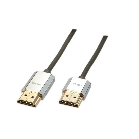 LINDY Câble HDMI High Speed CROMO Slim A/A - 4,5m