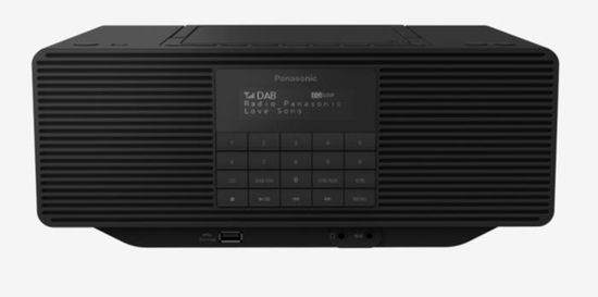 PANASONIC - RXD70BTEGK - Radio bluetooth - DAB+ - CD+Radio FM - USB - Fonction horloge - Play Timer - Noir