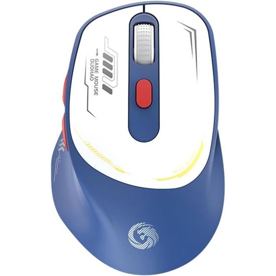 Souris Sans Fil Inphic Tri-Mode (BT 5.0/4.0 + 2.4G) - 1600 DPI - Rechargeable