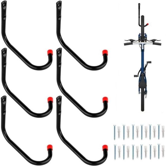 Crochets Garage Plafond Locawaya - Support Rangement Robuste Pour Outils, Vélo Et Échelle