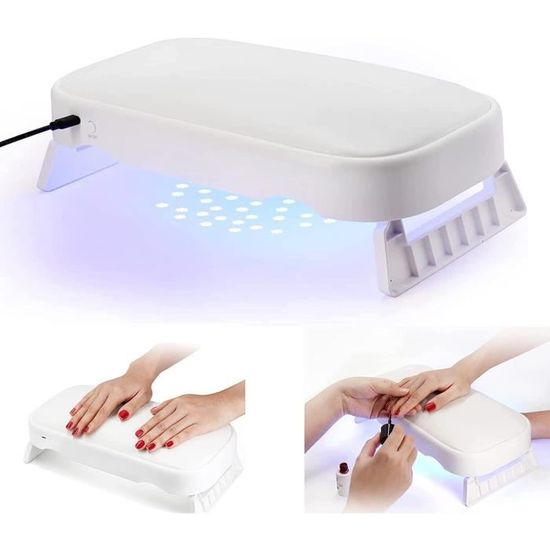 Lampe LED Pour Séchage Ongles SINA 48W - Minuterie 10/30/60/99s - 24 LEDs - Neuf