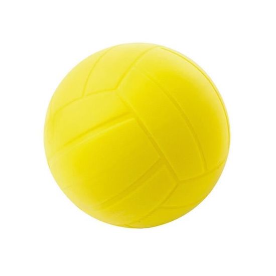 Ballon Volleyball Visiodirect ELEF' – Mousse PVC, Blanc, Toucher Doux, Sécurité Enfant, Idéal Pour L'apprentissage