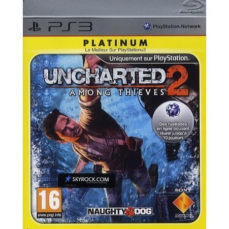 Uncharted 2 : Among Thieves Platinum / Jeu Console