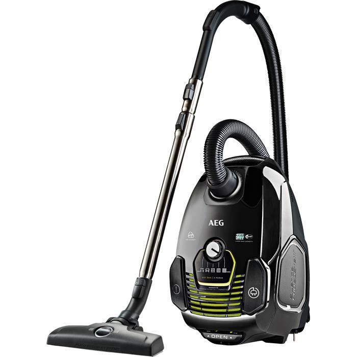 AEG VX7-2-ECO, 650 W, A+, 21,2 kWh, Aspirateur réservoir cylindrique, Sac à poussière, 3,5 L