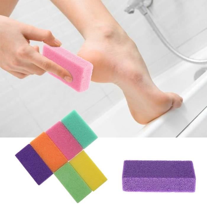 Lot de 100 pieds Pierre Ponce éponge Pierre Perfect outils de pédicure pour exfoliation pour enlever les peaux mortes