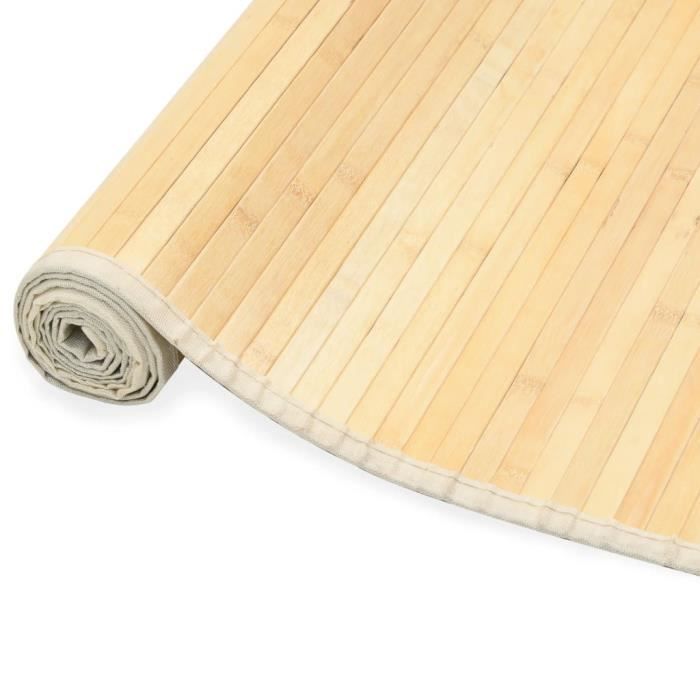 Tapis Bambou 150 x 200 cm Naturel