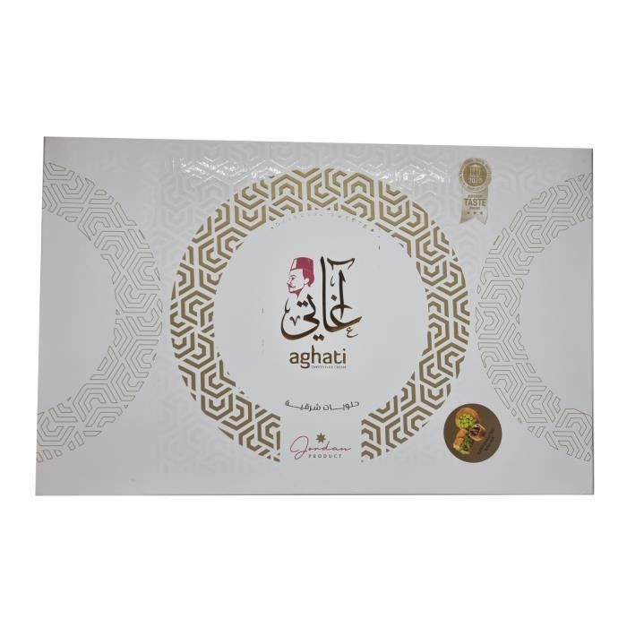 Baklavas mix (pistache et cajou) -halal- 750G AGHATI