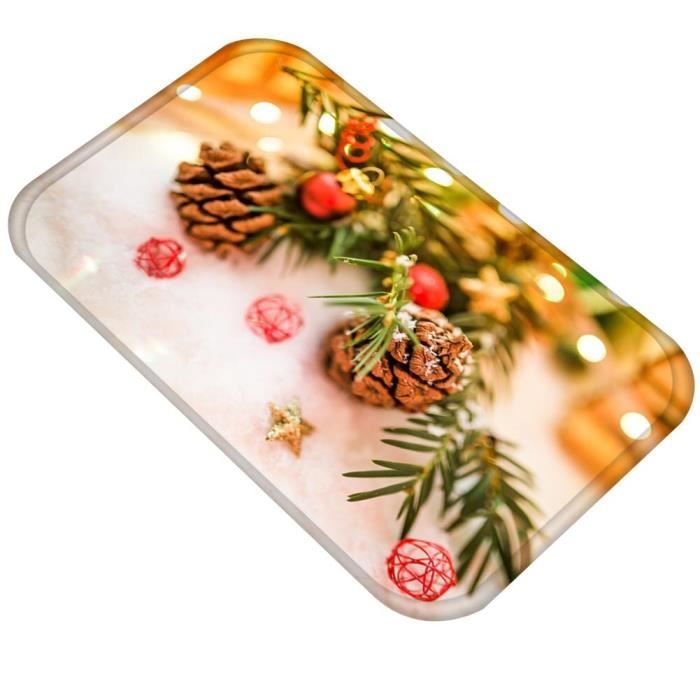 MC8692 Tapis de sol antidérapant cerf de noël ~16