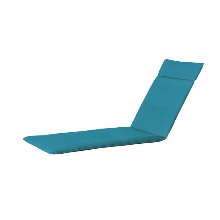 Coussin bain de soleil déhoussable MADISON 200 x 65 Panama Sea Blue