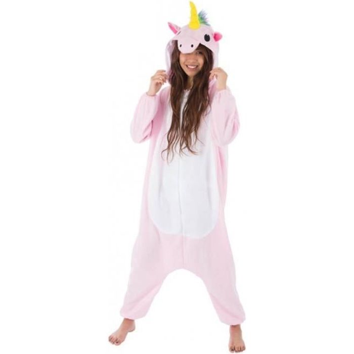 Déguisement Kigurumi Licorne - Adulte