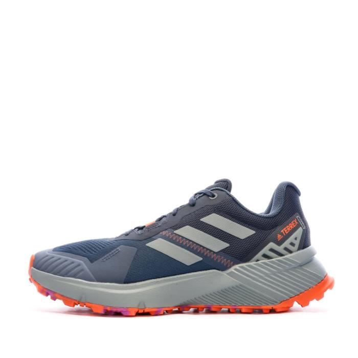 Chaussures de trail Bleu/Orange Homme Adidas Terrex Soulstride