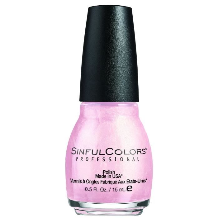 SINFUL Vernis à ongles n° 376 Glass Pink - 15 ml