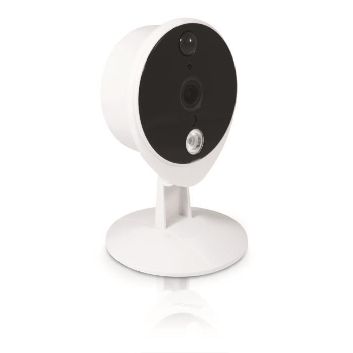 Caméra IP WiFi 1080p Couleur - HD - Usage intérieur 74 x 123 x 74mm