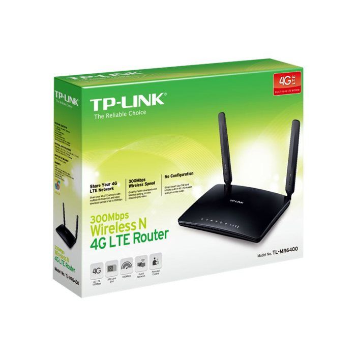 Tp-link TL-MR6400 modem 4G Routeur Switch WiFi 300N