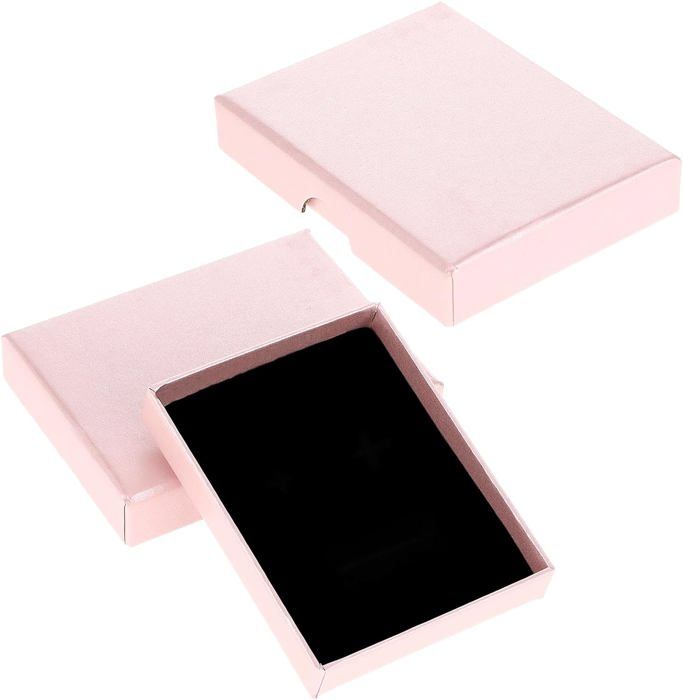 Kurtzy Pette Boîte Cadeau en Paper Nor pour Bjoux (Lot de 12) - 21 x 4 x 2 cm - Bote Carton