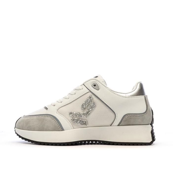 Kaporal Baskets Blanches/Grises Femme Kaporal Rayonne