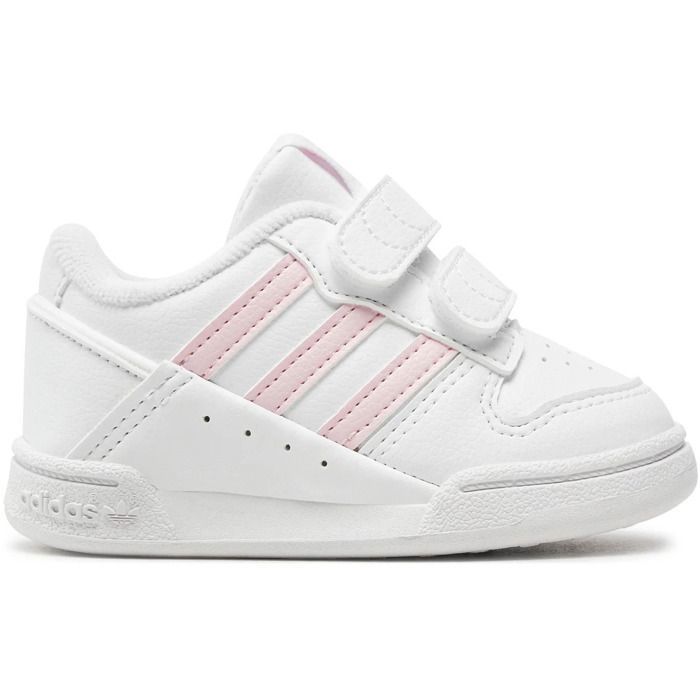 Adidas Baskets adidas Team Court 2 Str Cf I Blanc Fille