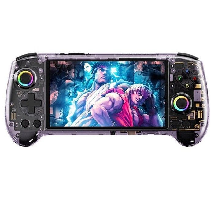 ANBERNIC RG557 Console de jeu portable Android 14 Écran AMOLED 548 pouces 8K+Jeu CONSOLE RETRO - vue 2