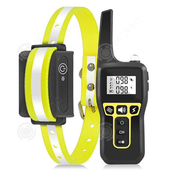 Meilleurs prix pour INN Anti-aboiement Réglable de 20 à 58 cm Matériau TPU Plusieurs modes de réglage Chargement USB Automatique Collier anti aboiement