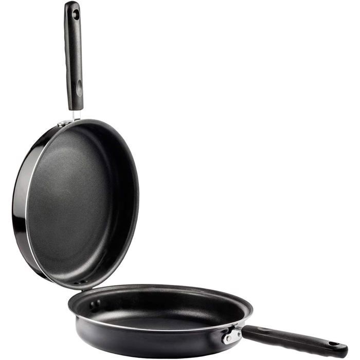 Poêle à omelettes - VIER - 24 cm - Aluminium - Anti-adhésif - Compatible induction
