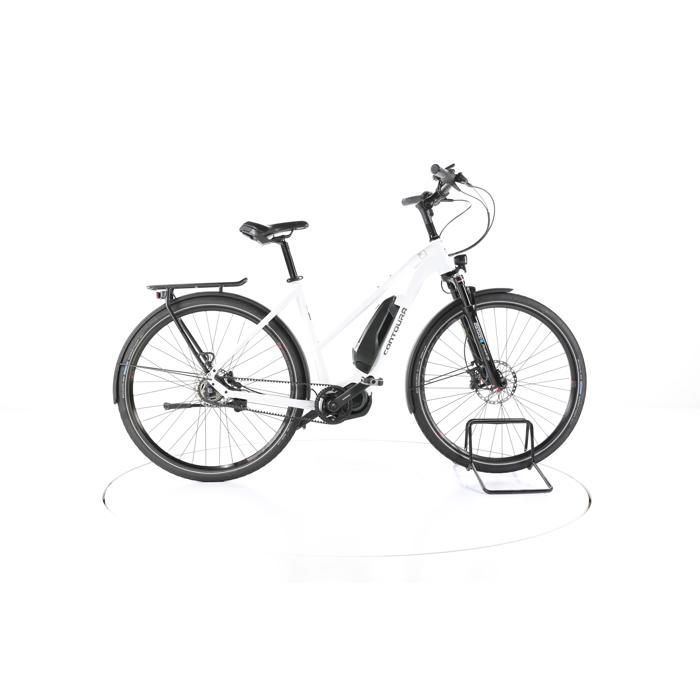 Vélo électrique - Contoura Li-4 - blanc - Vélo électrique de ville - Shimano 504 Wh Reconditionné - Contoura