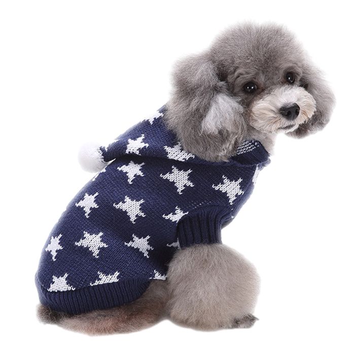 1 vêtement pour chien pull flocon de neige de Noël pull pour animaux de compagnie dHalloween