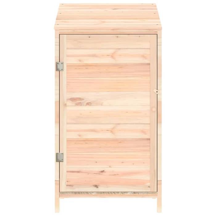 En PromotionAbri de jardin Moderne - ABOTT@ abri de rangement/Armoire haut - 55x52x112cm Bois de sapin solide B3078805