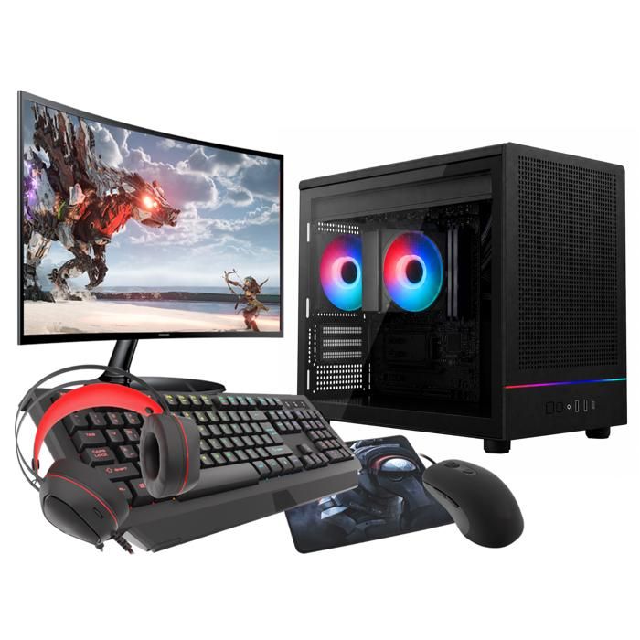 Vist M4M PC Gaming Ryzen 7 5700G RX VEGA8 - SSD M.2 - 27 - Windows 11 Pro