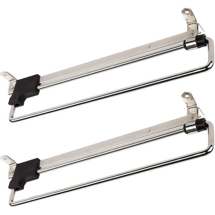 2 penderies coulissantes penderie télescopique tringle à vêtements extensible