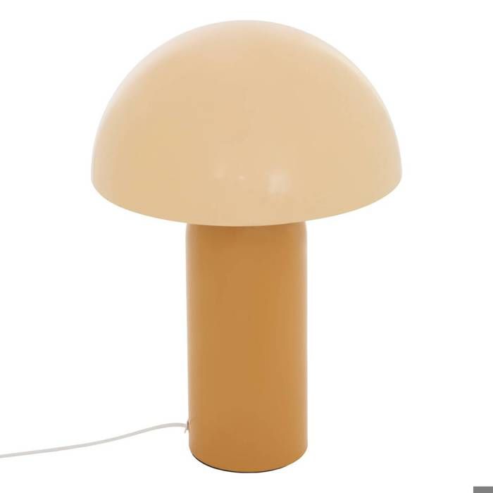 Lampe champignon Lito H. 37 cm jaune bicolore - Atmosphera Créateur dintérieur