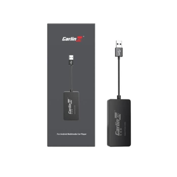 Sans fil-Noir - Carlinkit-Adaptateur de dongle USB filaire Carplay,  Android, Auto, Mirror TV Box, Google, Nav - Cdiscount Informatique
