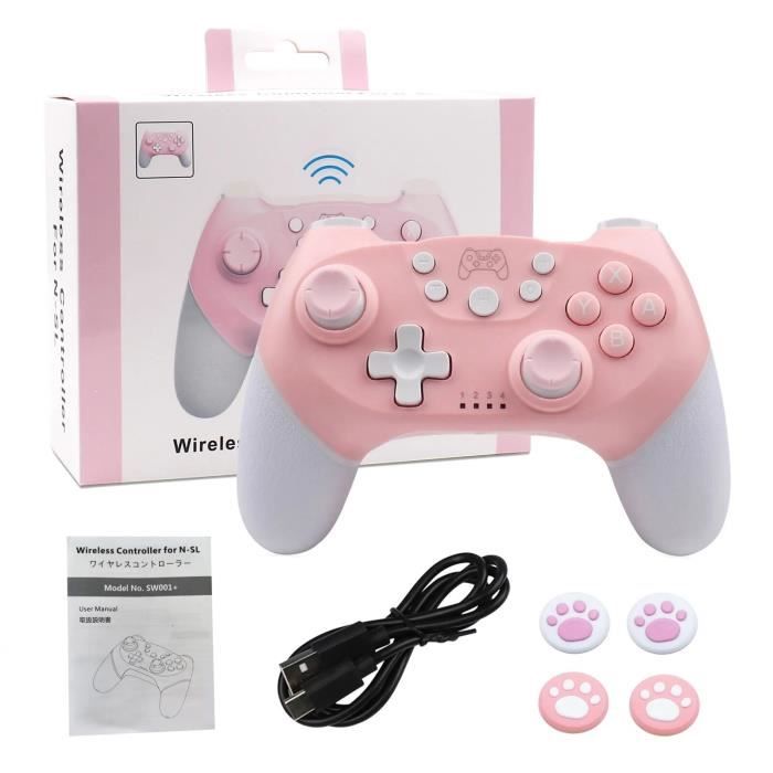 Manette Sans Fil Avizar Pour PlayStation 4 – Rose, Modèle AVZK193, Neuve Sous Blister